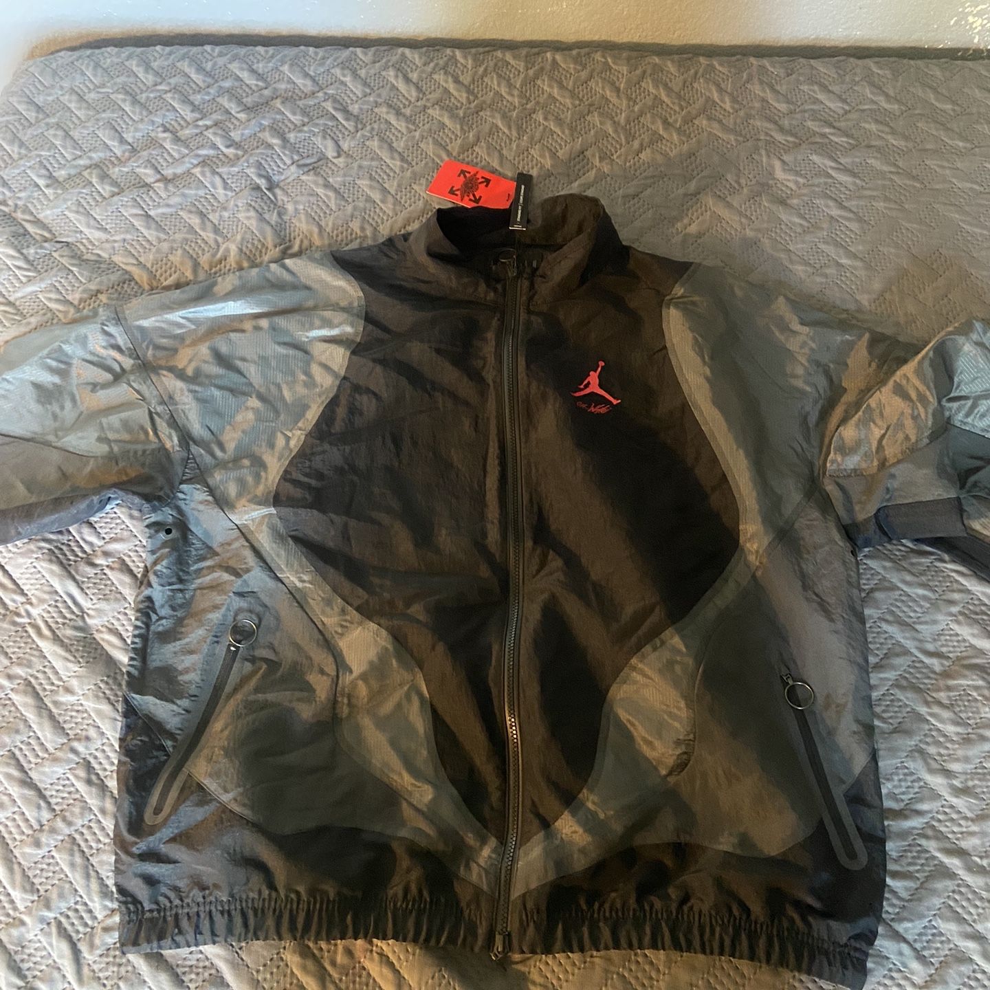 Off white Jordan woven jacket for Sale in Antioch, CA - OfferUp