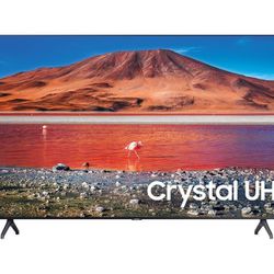 SAMSUNG 85" Class 4K Crystal UHD (2160P) LED Smart TV with HDR (UN85TU7000)
