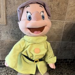 Disney Dopey Snow White Plush