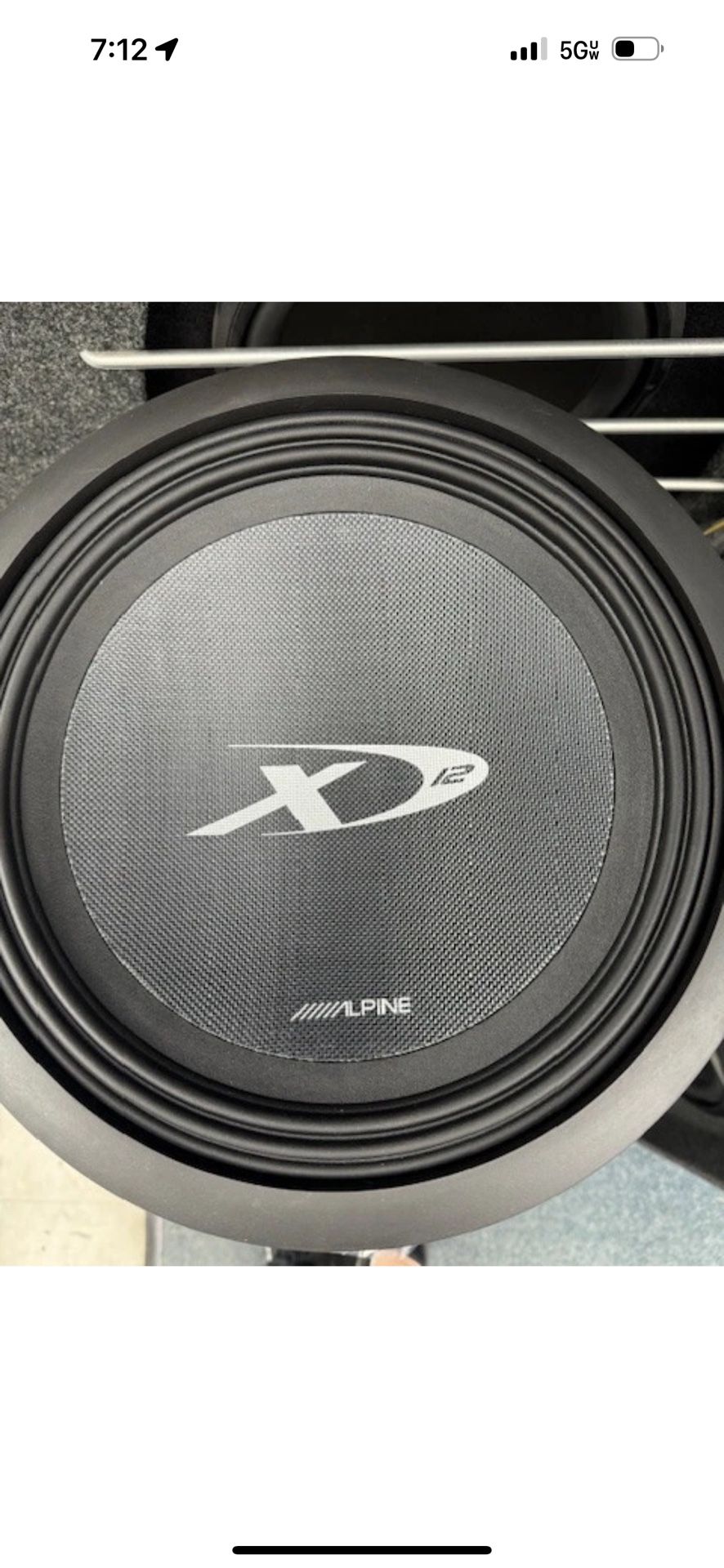 12” Alpine Type X 