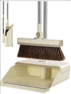 Broom and dustpan set