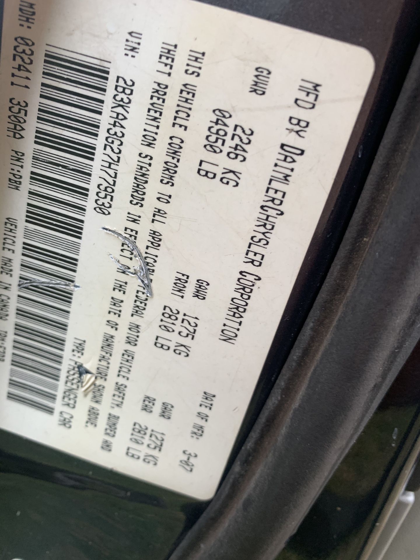 2007 Dodge Charger