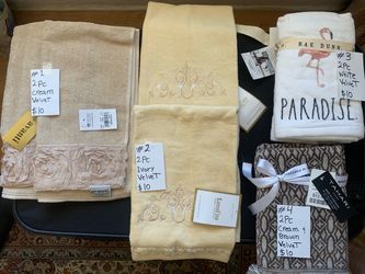 Beautiful Velvet Hand Towel Sets