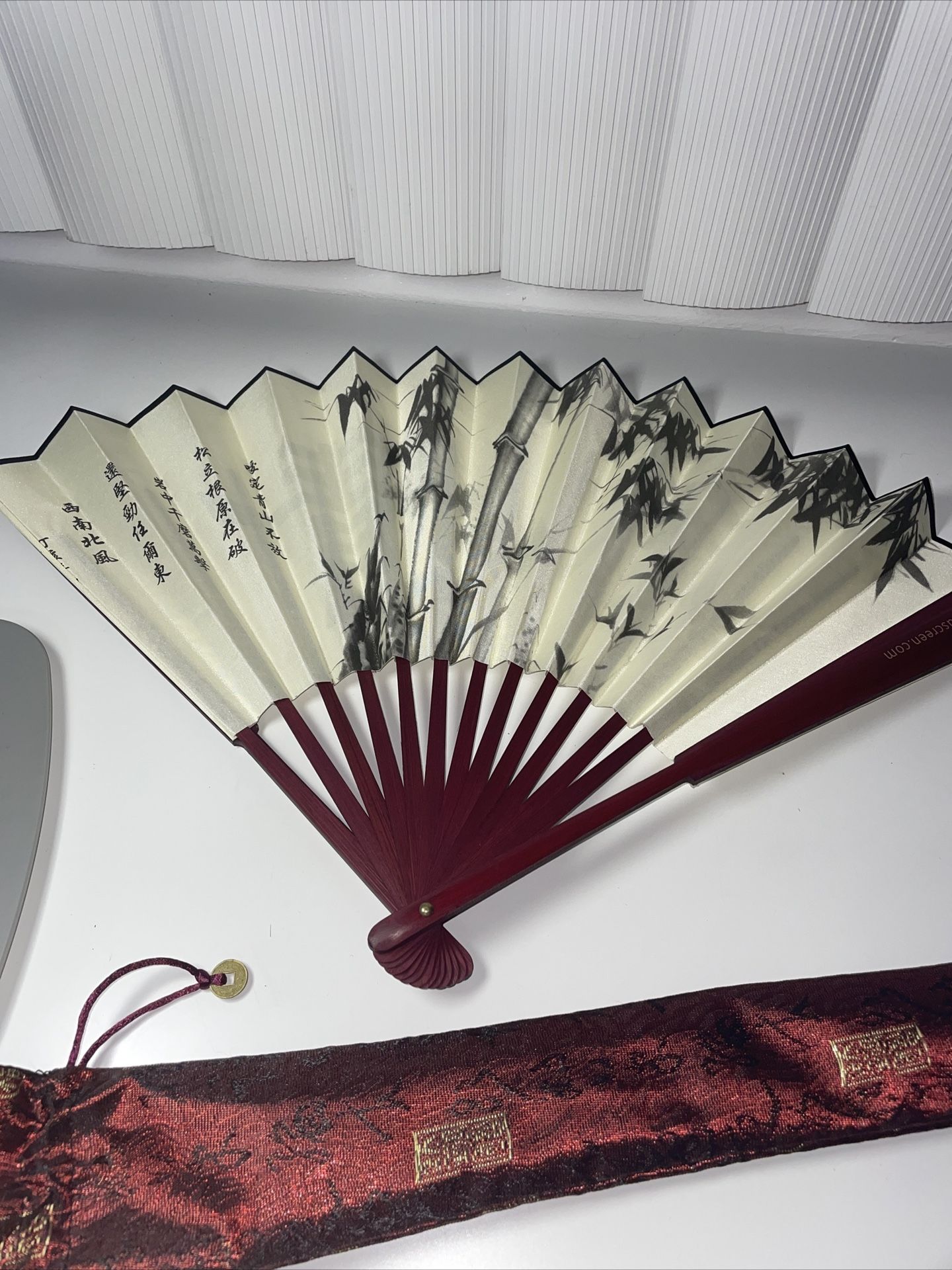 Japanese Fan Floral Design Japanese Floral Fan Cosplay Fan Costume