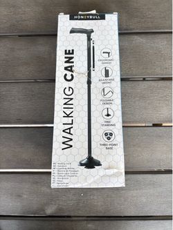 Stabilizing walking cane