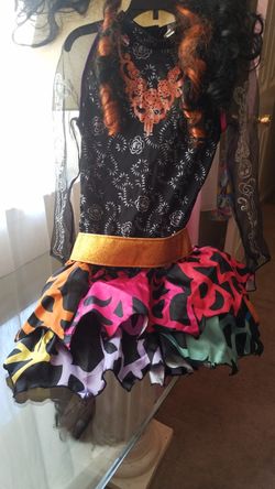 Girl Monster high costume medium