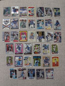 Vladimir Guerrero Jr Baseball Card Lot of 38 Total DIFFERENT HIGH GRADE ROOKIE Toronto Blue Jays