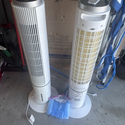 2 ARCTIC FANS + EVAPORATIVE COOLER!