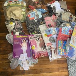 Huge Lot Of Halloween Costumes