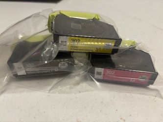 Free Epson 302 M Y B Cartridges