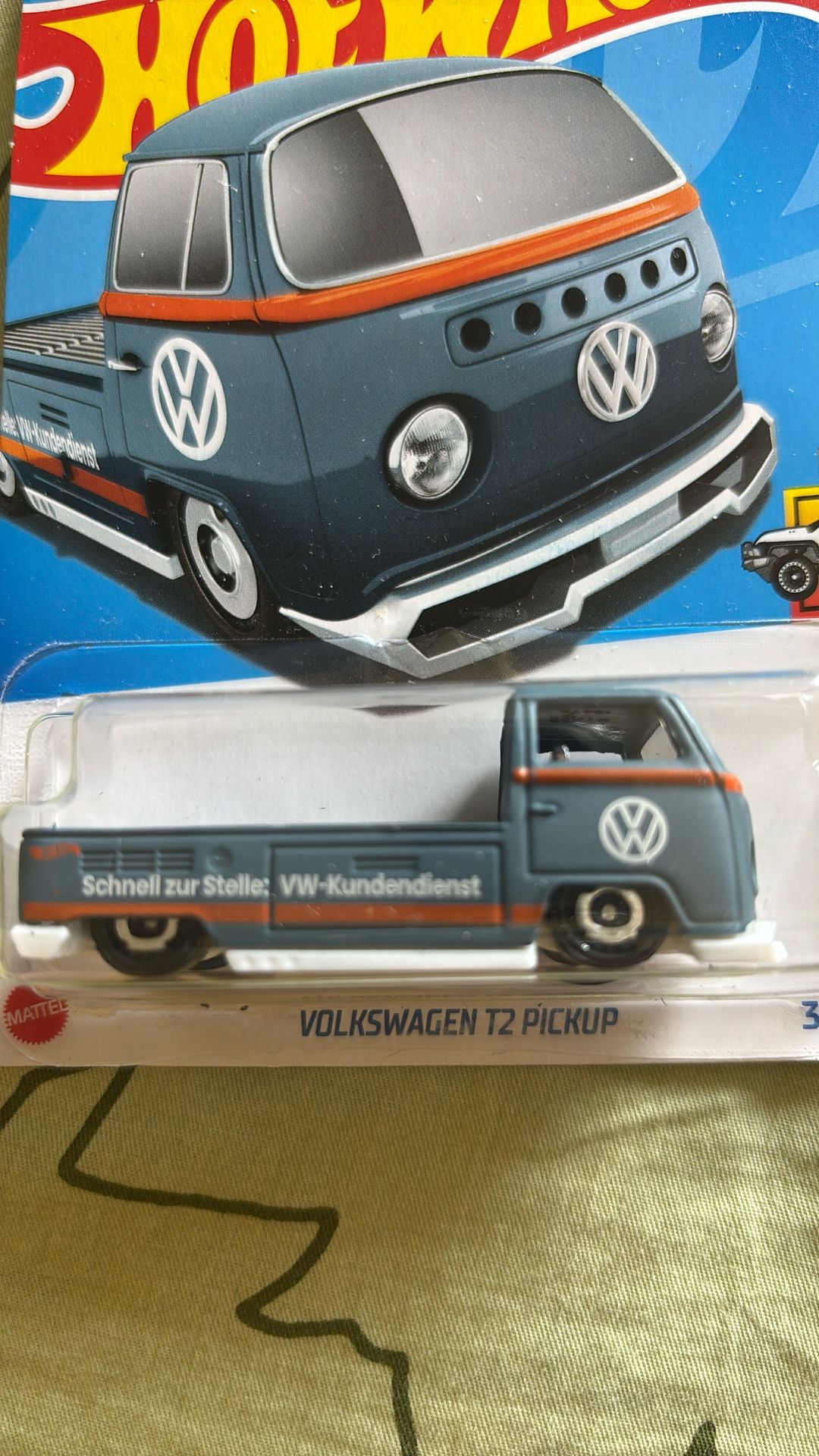 Hotwheels VW T2 Pickup