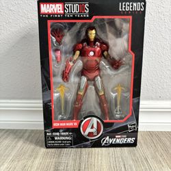 MARVEL LEGENDS MARVEL STUDIOS FIRST 10YEARS IRON MAN MARK VII (READ DESCRIPTION)
