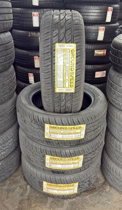225/50/17 GROUNDSPEED  (4 TIRES NEW) INCLUDED INSTALLATION AND BALANCING (PROMOTION)✅