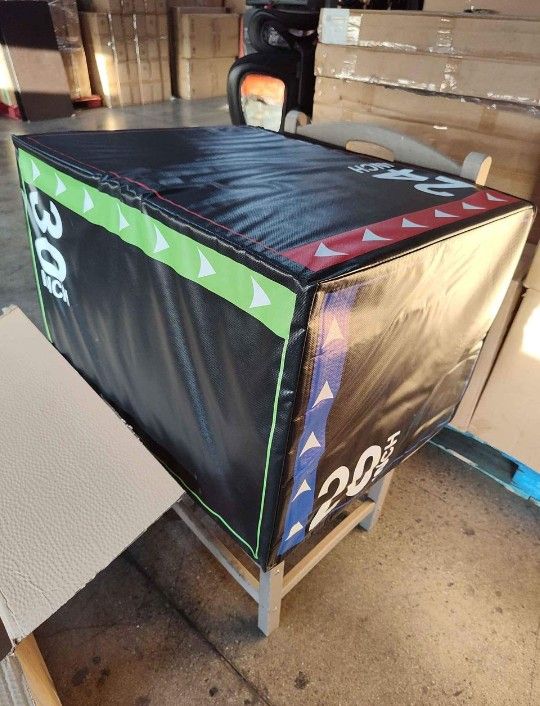 BalanceFrom 3 in 1 20 Inch 24 Inch 30 Inch Foam Plyometric Box Jumping Exercise. brand new in box. 2 available. pick up in Chino warehouse 91710.