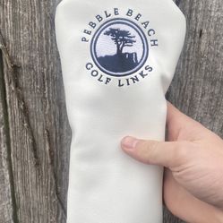 Pebble Beach Wood Headcover 