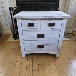 Side Table With Three DRAWERS 