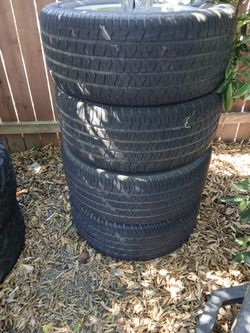 20in Wheels 6x5.5 5x139.7 