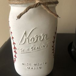 Baseball Center Piece Vases