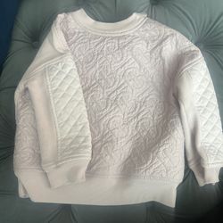 Burberry Sweater Light Pink Kids Size 4y