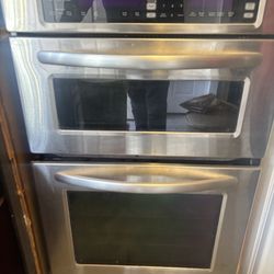 Kitchen Aid Stackable Oven And Microwave 