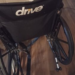 Drive wheel chair like new $350