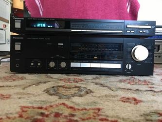 Panasonic Amplifier SU-363 & AM/FM Tuner AS-IS