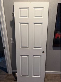 6 panel door 30"x80"