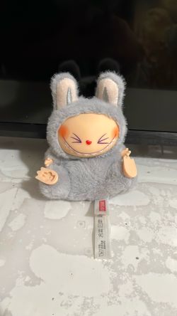 Grey Cute Labubu