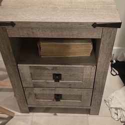 Bed Side Table 2x