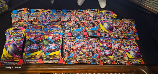 Pokémon TCG Mega Evolution Booster Packs Lot