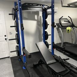 SQUAT RACK/ HR1000/ VESTAFITNESS/ WEIGHTS/ BARBELL/ BENCH/ GYM EQUIPMENT/ FREE DELIVERY 🚚 