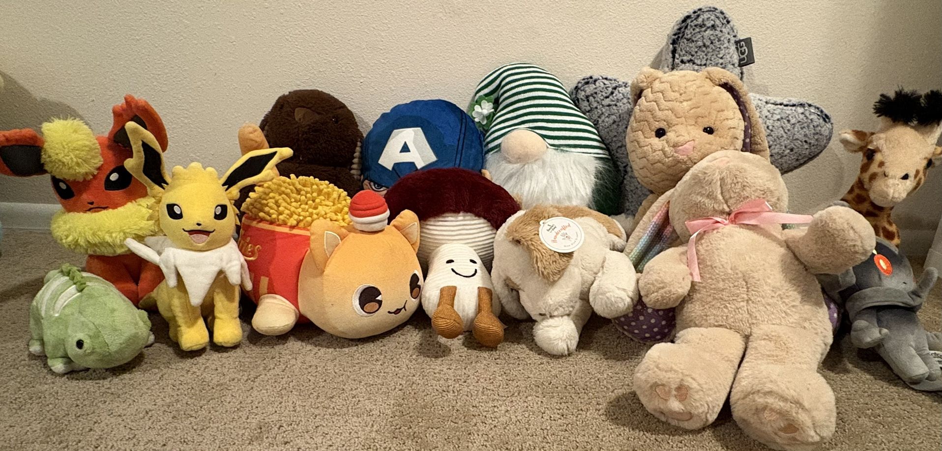 stuffed animals! $5 each OBO for all!