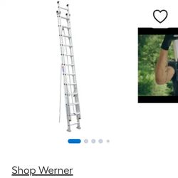 Werner 24ft 300lb Capacity Ladder