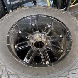 20" Wheels With All Terrain Tires 6lug 