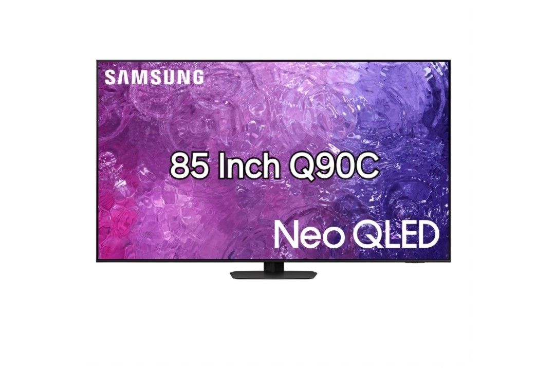85 Inch NEO QLED Samsung Smart TV 4K UHD Q90C with 120 Hz refresh rate New/Open box.