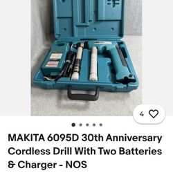 Makita 6095D 30th Anniversary Cordless Drill