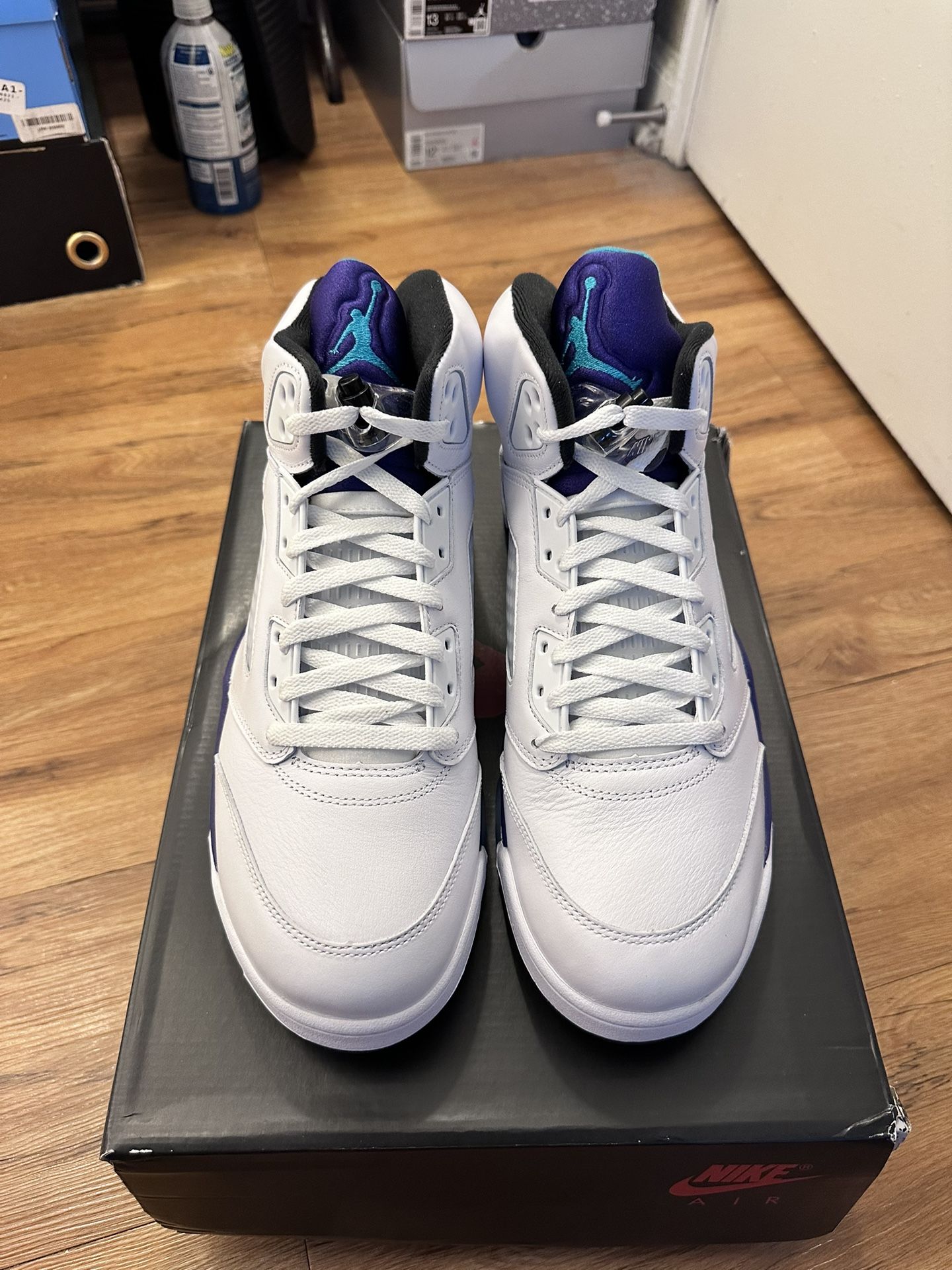 Jordan 5 Grape Size 12.5. Brand New With Receipt, Meet Up Only