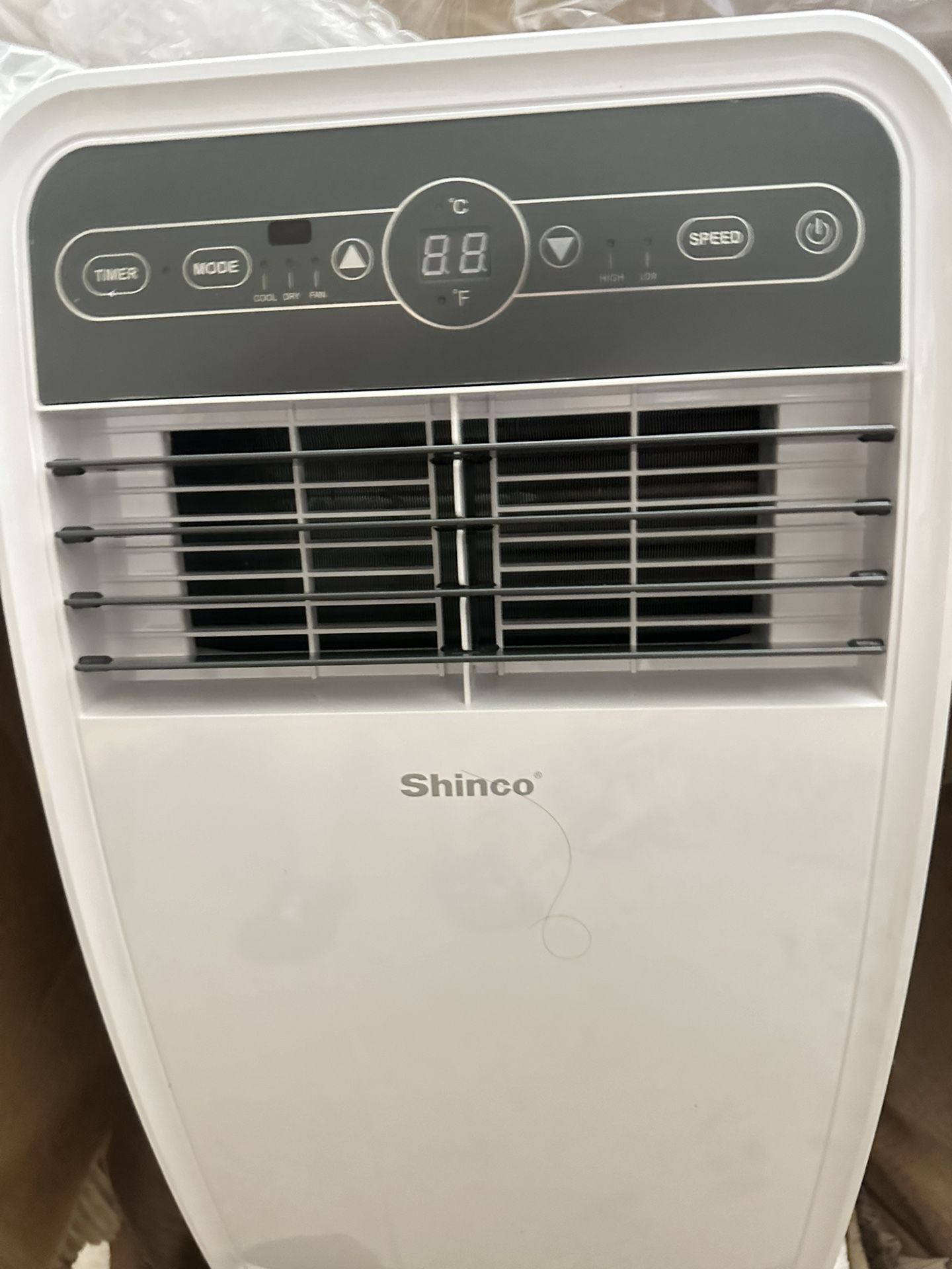 Shinco 8,000 BTU Portable Air Conditioner, AC Unit with Built-in Cool
