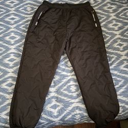 Women’s Black Fleece-Lined Jogger Sweatpants – Tagged XXXL, Fits Like XL