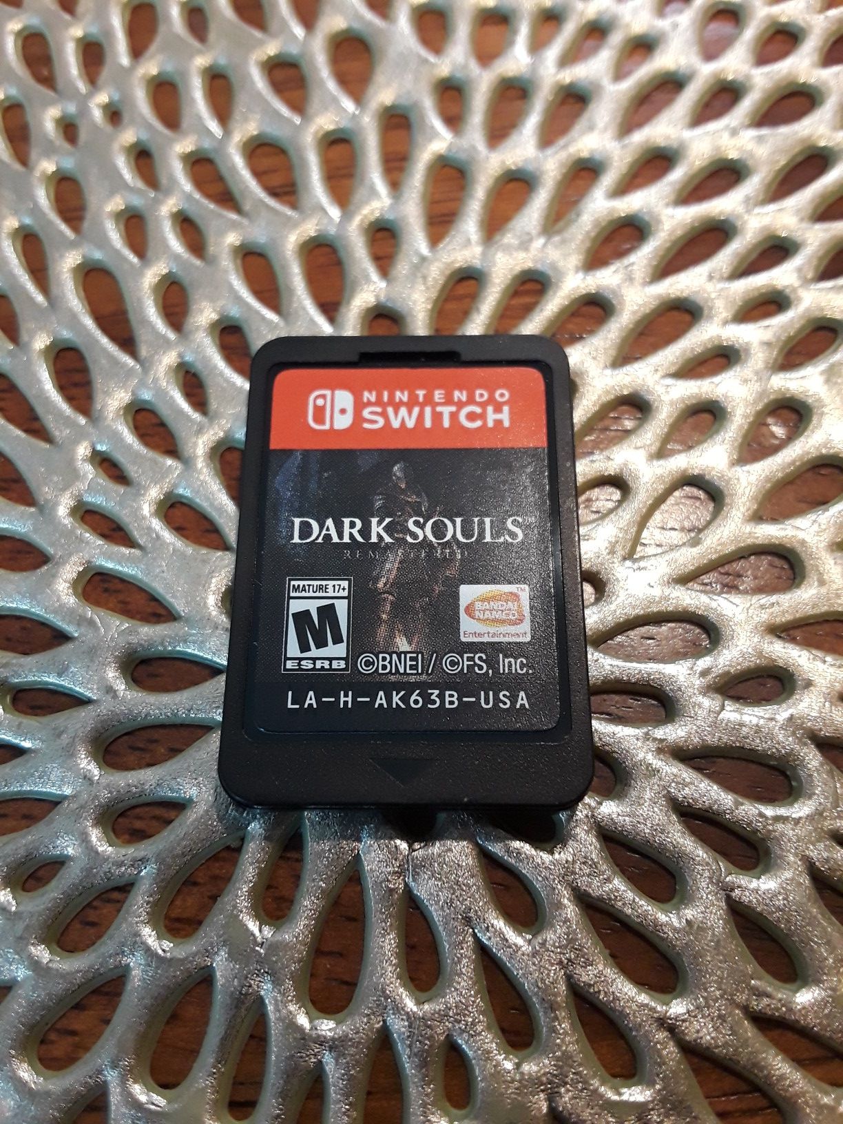 Nintendo switch Dark souls game