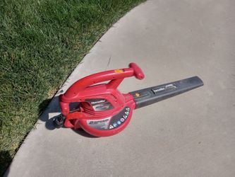 Lawn leaf blower electric