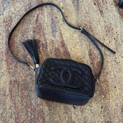 CC Quilted Crossbody Handbag