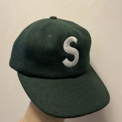 Supreme 6 Panel Wool cap FW21 rare Forest Green