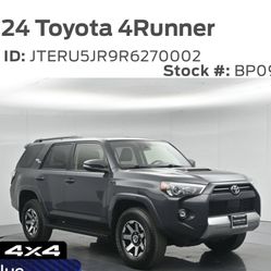 TRD off road rims and tires