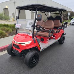 2025 Voyager Patriot 6-Passenger Non-Lifted 72-Volt Street Legal LSV Golf Cart
