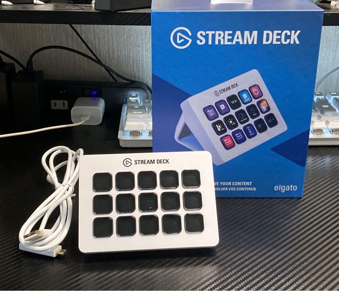 Brand New White Elgato Stream Deck – Sealed in Box – Perfect for Streamers & Creators!