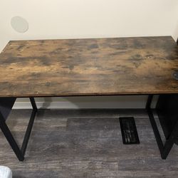 Rustic Brown Desk