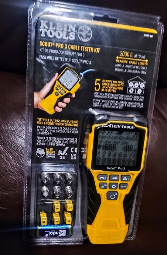 Klein Tools Scout Pro 3 Cable Tester