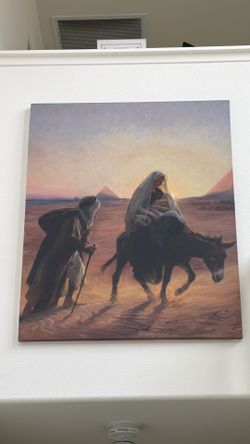 Christian Large Canvas Print Painting