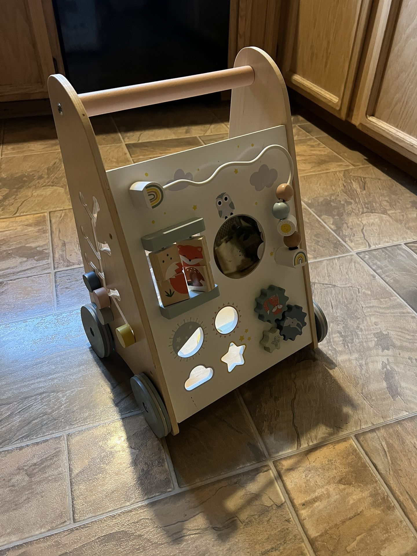 Wooden Baby Walker